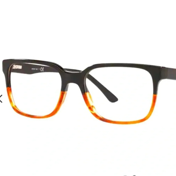 GOODFELLOW AND CO. Men’s OGO2063 Eyeglasses Frames RXable Black/Brown NWT - Picture 1 of 6